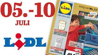 LIDL Prospekt Angebote ab Montag 05.07 - 10.07 Aktuelle Angebote Deutschland