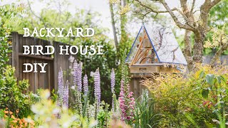 Building a One-of-a-Kind Bird Sanctuary in Backyard with a DIY Bird Stand