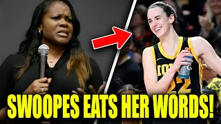 Sheryl Swoopes FORCED To Backtrack On Caitlin Clark In NEW Live TV Interview!