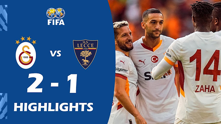 Galatasaray-U.S. Lecce 2-1 Highlights | Amichevole per club 2024