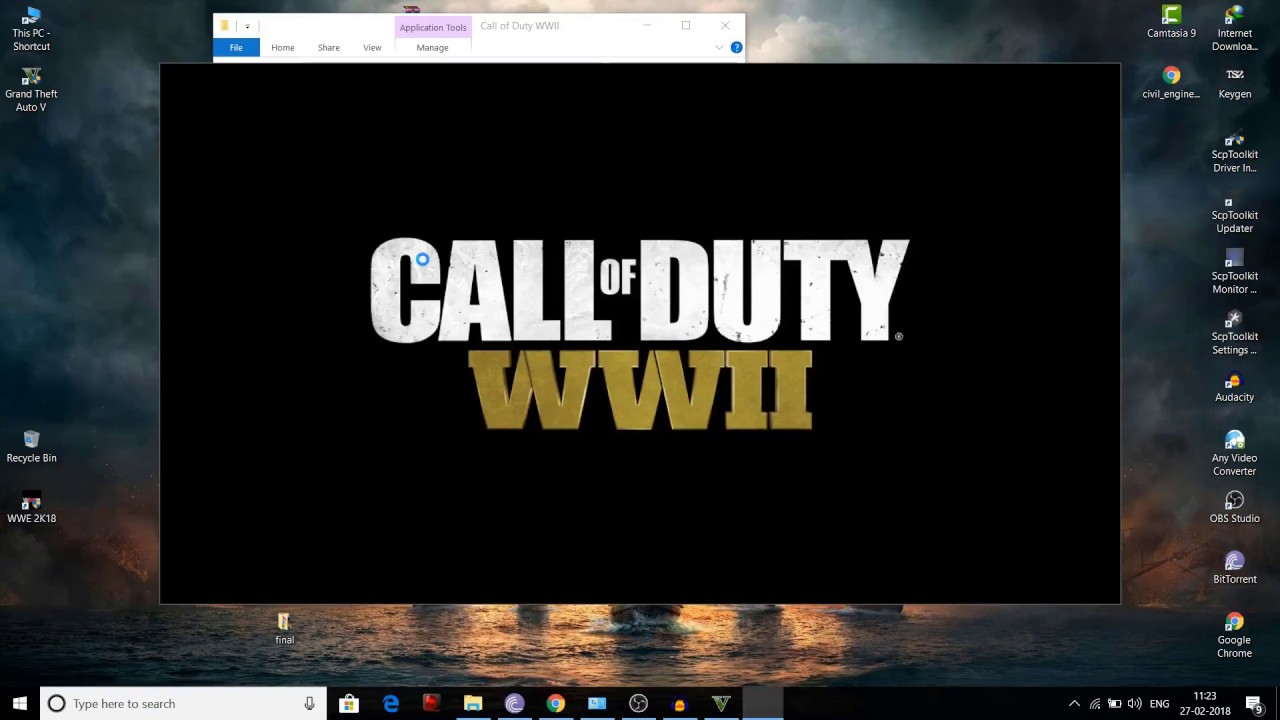 How to change Call Of Duty WW2, Chinese - Russian, Language To, English