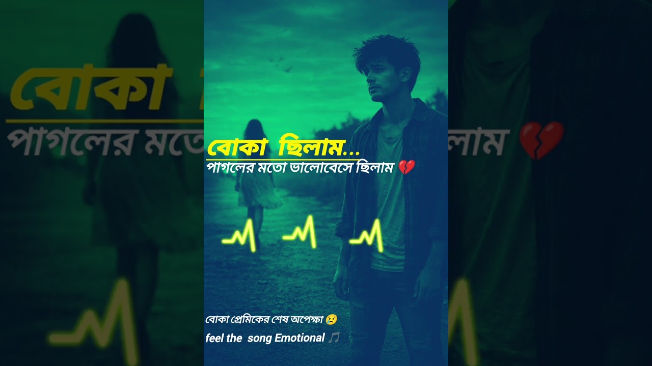বোকা ছিলাম বলে তোমাকে | Emotional Sad Song 2026