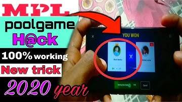 MPL Pool Game New Trick 2020 Letest Version || MPL Pool Game Play || Trick #MPL_Run_out