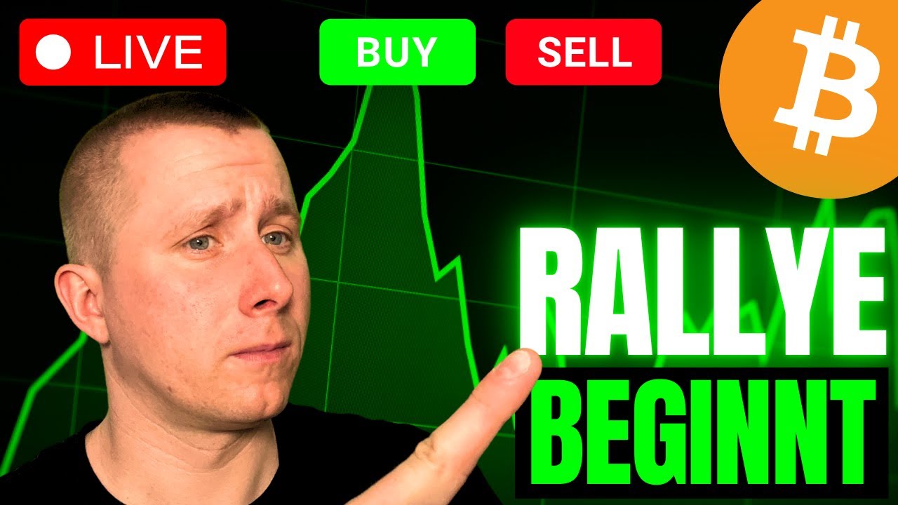 🔴 LIVE Bitcoin Trading! Rallye beginnt! JETZT dabei sein!