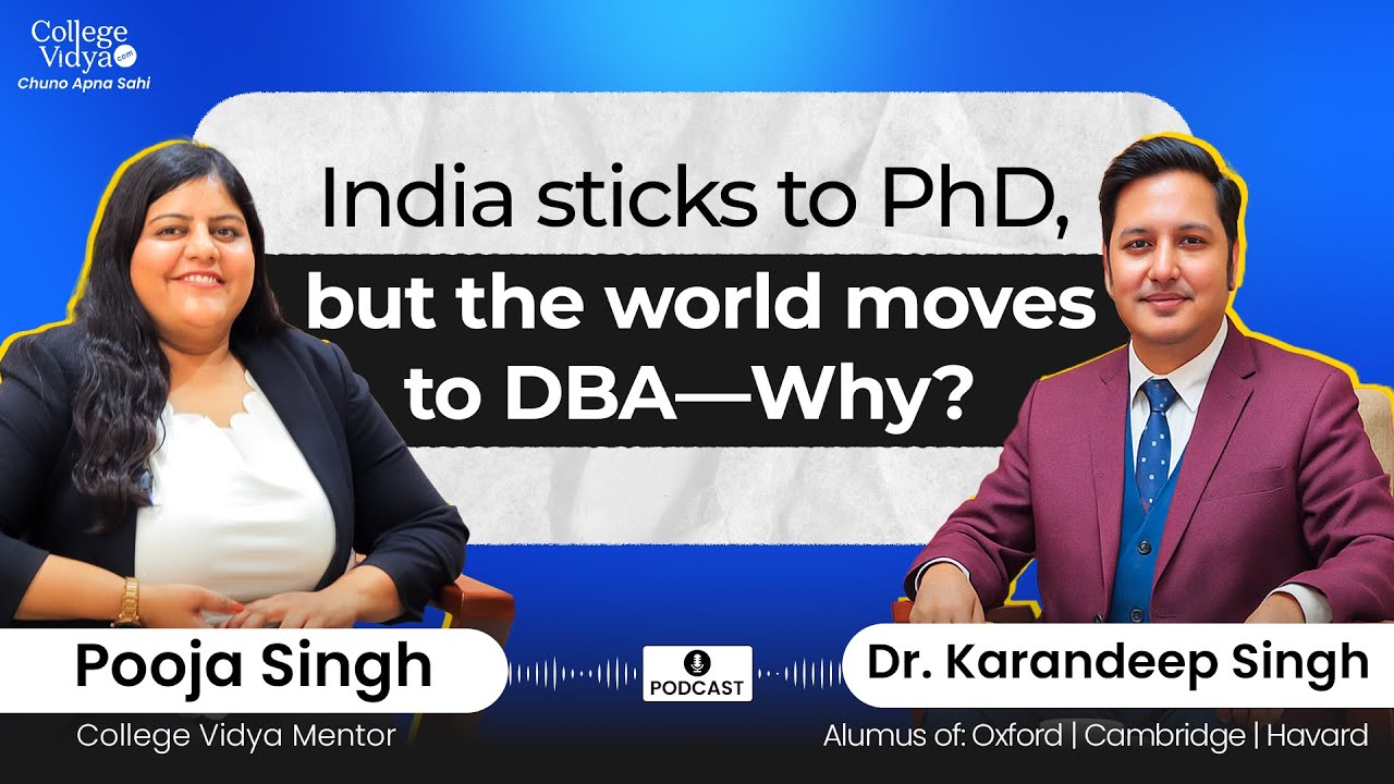 India sticks to PhD, but the world moves to DBA—Why?