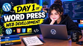 DAY 1 OF LEARNING WORDPRESS & WEB DEVELOPMENT 🚀 | My Web Dev Journey