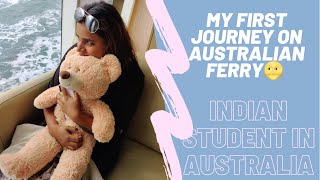 Sorrento to Queenscliff Ferry Journey! My day out be like| Indian in Australia| studying abroad