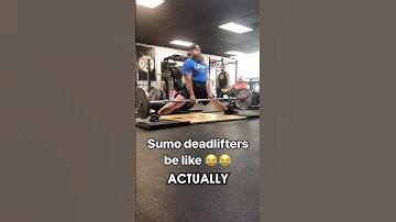Is SUMO deadlifting CHEATING 🏋🏻‍♀️?? #shorts #powerlifting