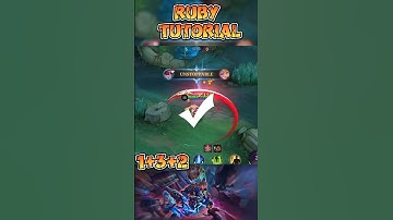 Ruby tutorial for beginners 🫂#mobilelegendstoday #mobilelegends #foryou #mlbb #ruby #funny