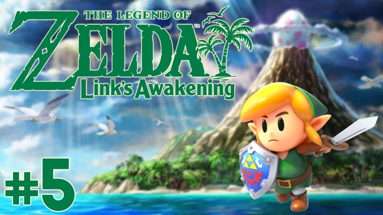 The Legend of Zelda Link's Awakening (Switch) Part 5 Bottle Grotto