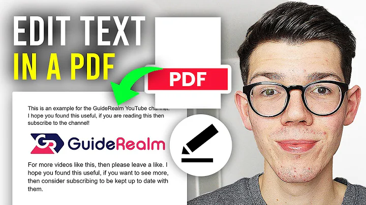 How To Edit Text In PDF - Full Guide