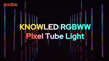 KNOWLED TP2R 4R 8R RGBWW Pixel Tube Light 🚦 Operation Tutorial 🚦