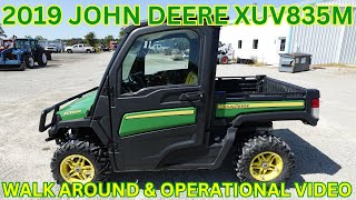 2019 John Deere XUV835M Gator Walk Around & Operational Video     $19,900