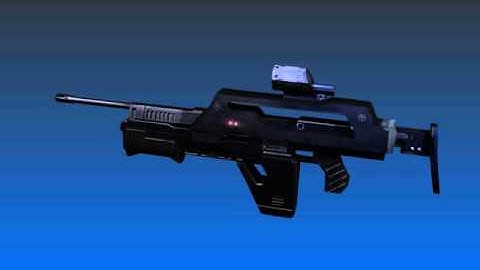 Weyland Storm Rifle WIP Model