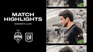 HIGHLIGHTS: LAFC vs. Seattle Sounders FC | October 11, 2020