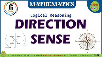 Standard-6 | DIRECTION SENSE | LOGICAL REASONING | MATHEMATICS