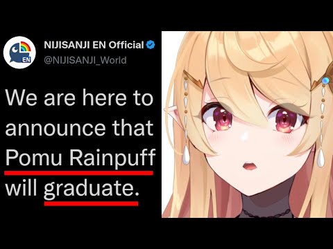 Nijisanji's "Pomu Rainpuff" Is Graduating