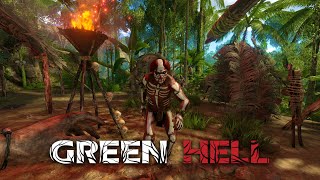 #03【GreenHell(グリーンヘル)】アマゾン熱帯雨林で生き残れ！ 初見プレイ