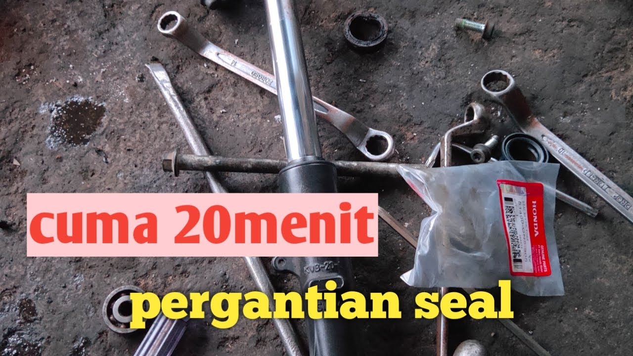 Cara Cepat Ganti Seal Shock Depan Vario 110