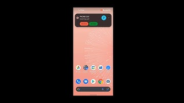 Google Pixel 5a Incoming Call Android 12 Screen Video