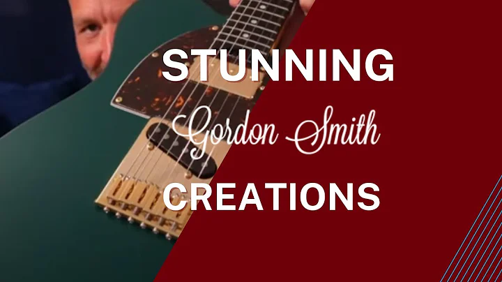 4 Wonderfully Unique Gordon Smith Guitars!  Just Arrived In!