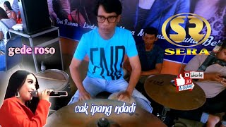 Cak iPang mainkan Gedruk GEDE ROSO || Om Sera curug Sewu kendal