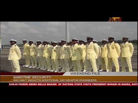 Nigeria Navy inducts latest Weapon Engineers