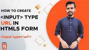 HTML5 Input Type | Input Type URL in HTML | HTML5 FORM | HTML5 Tutorial