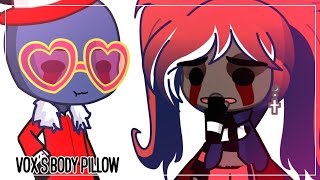 Vox's body pillow | Hazbin Hotel