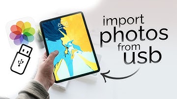 How to Import Photos to iPad from USB Drive (tutorial)
