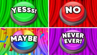 Choose One Button - YES, NO, MAYBE, or NEVER...? ✅⛔🤔🙅‍♂️ You Can Only Choose One! screenshot 2