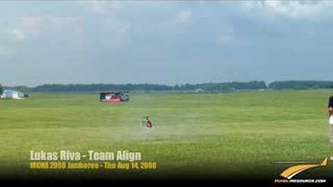 IRCHA 2008 - Lukas Riva, Align T-Rex 700