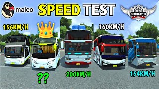 🚚Top Speed/Power Test of All Buses Available in Bus Simulator Indonesia by Maleo  🏕 | Bus Gameplay