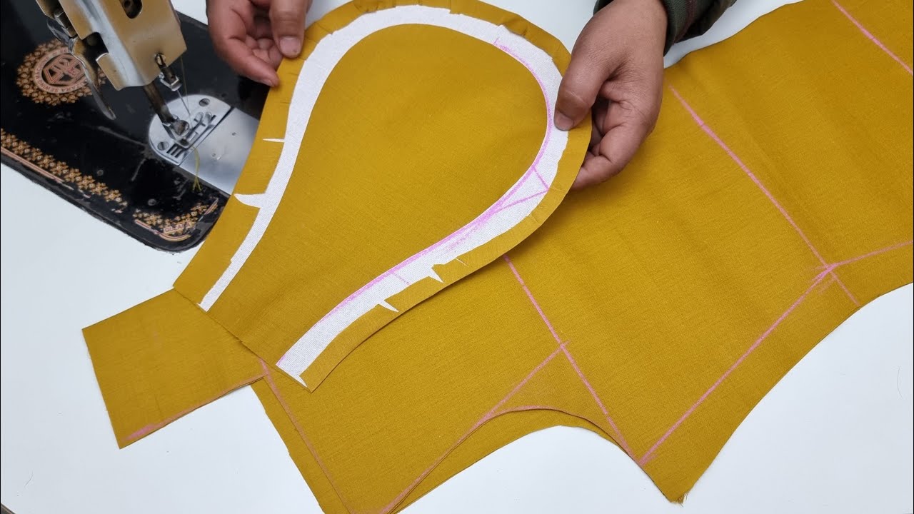 Halter neck design cutting and stitching for kurti / / suit / Kameez in Hindi