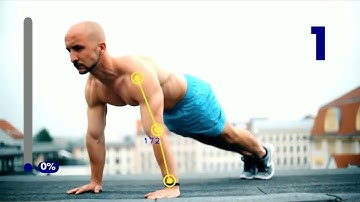 Push-up counter using YOLOv7-pose estimation and OpenCV