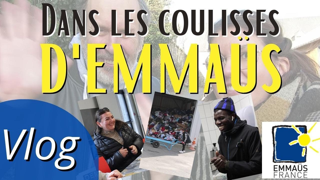 VLOG - Dans les coulisses d'Emmaüs Fougères !
