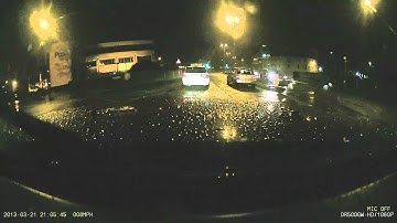 Pittasoft Blackvue DR500GW-HD WiFi dashcam night footage @30fps