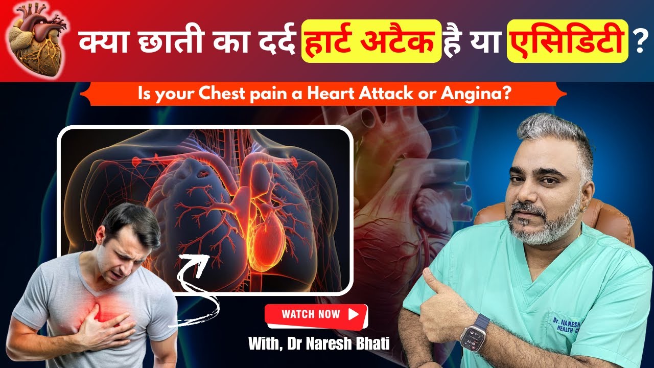 Anginal Pain Causes Symptoms Types & Emergency Warning Signs Treatment Explained Dr. Naresh Bhati