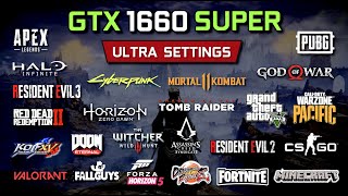 ✅ GTX 1660 SUPER - 6GB ✅ TEST en 25 JUEGOS ✅ ULTRA SETTINGS ✅ 2022