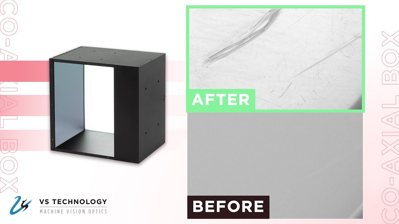 Imaging minute scratches and irregularities】CO-AXIAL BOX LIGHT
