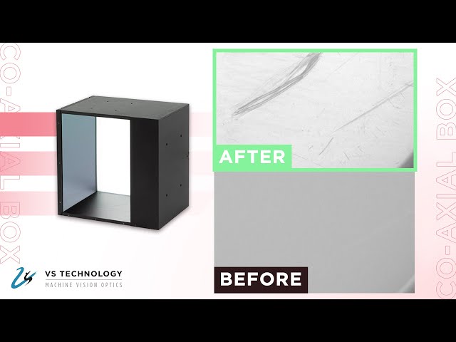 Imaging minute scratches and irregularities】CO-AXIAL BOX LIGHT
