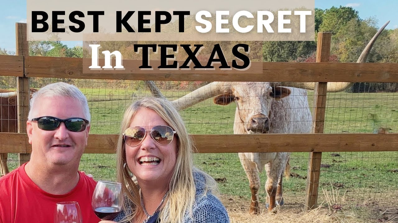 The Best Kept Secret in Texas: Texas Wineries | Sam Houston Wine Trail | RVing Full Time