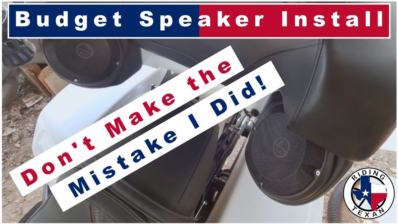 Budget Speaker Install - Don't Make the Same Mistake I Did!