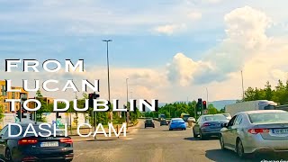 Dublin, Ireland. Driving from Lucan to Dublin, Rathfarnham