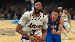 Lakers vs thunder full game highlights ...