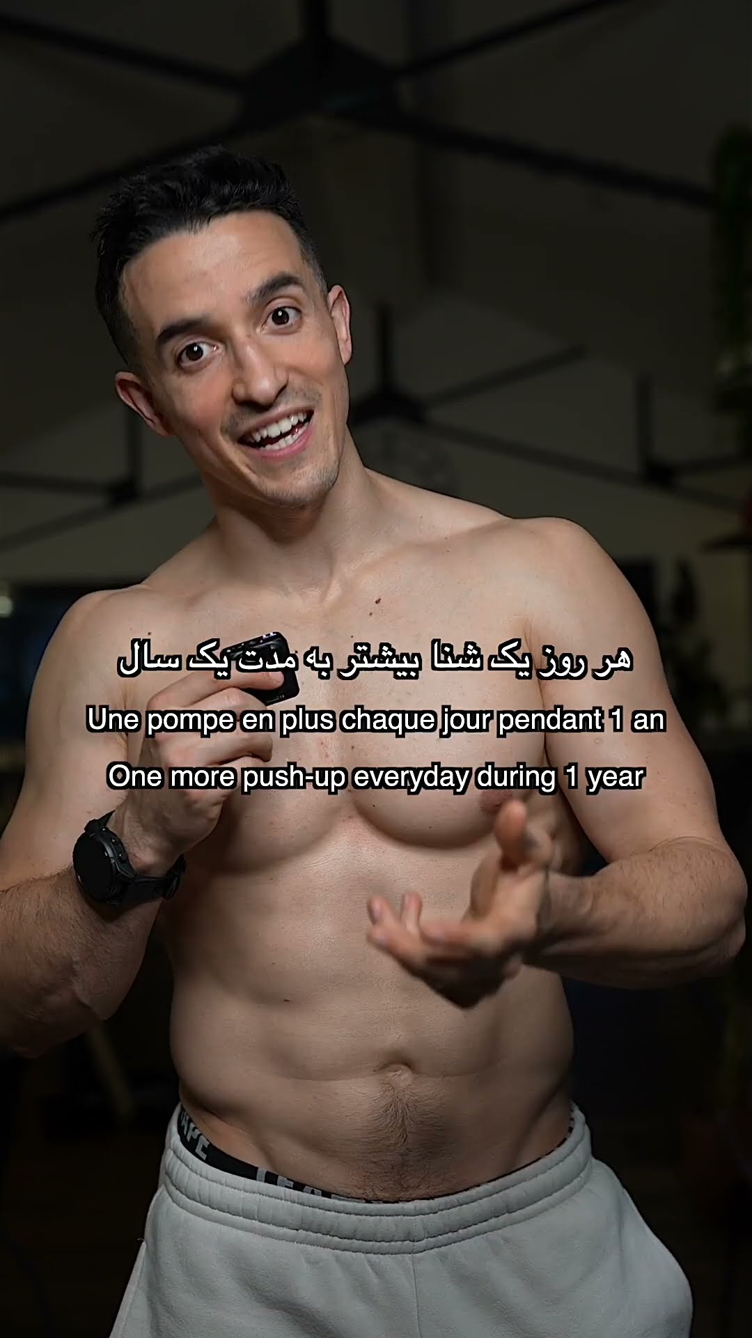 Day 55/365 one more push-up everyday during 1 year ! ?