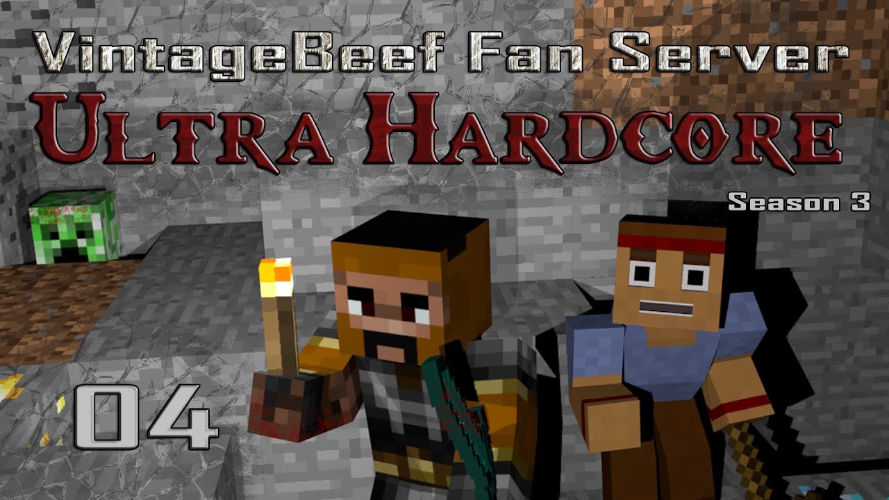 VintageBeef Fan Server UHC Season 3 Ep 04 Enderbro YouTube