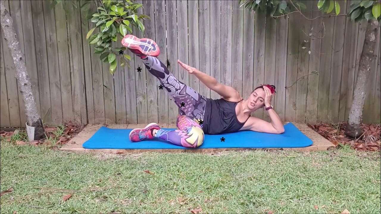 Exercise your gluteus medius to stabilize your hip