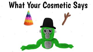 What Your G Tag Cosmetic Says About You | Gorilla Tag Cosmetic