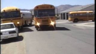 Tehachapi's Yellow School Buses.